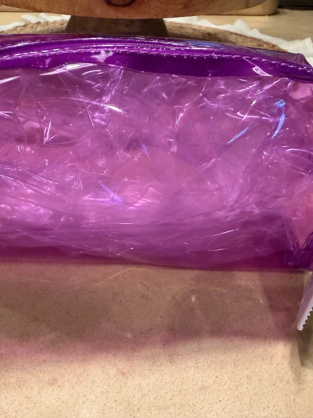 Target Beauty Womens Cosmetic Bag Purple NWT